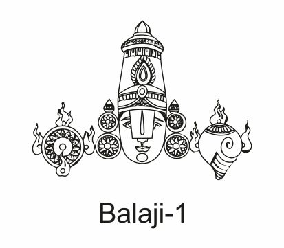 Balaji 1 logo for wedding cards - Parekh Cards