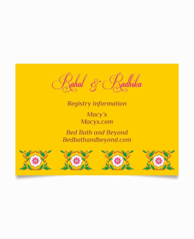 Card Front View
