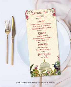 Menu Card-DG3
