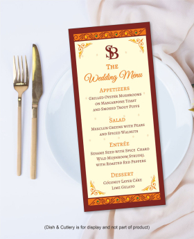 Menu Card-DG8