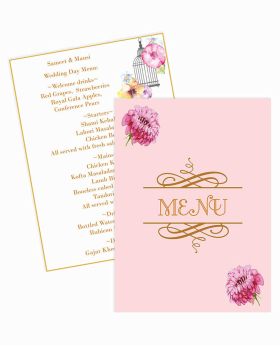 Card Front & Back View