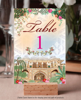Table Number Card-DG1