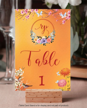 Table Number Card-DG9