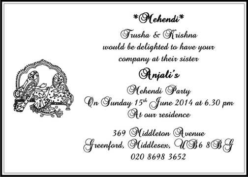 Mehendi Cards