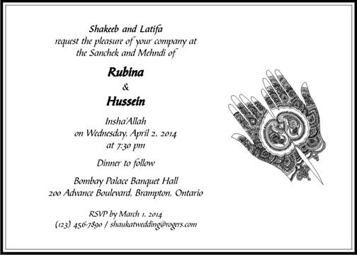 Mehendi Cards