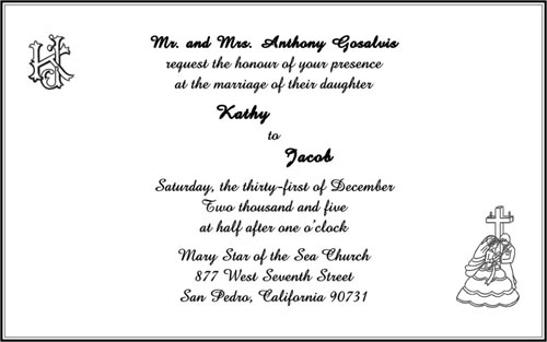 Wedding Invitations