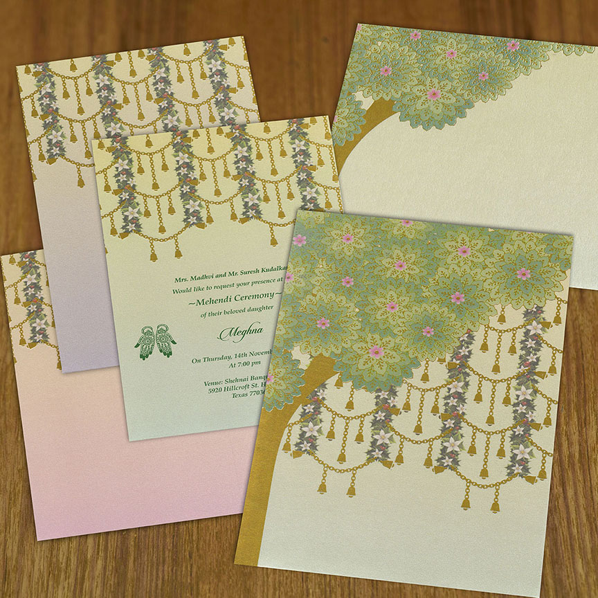 Hindu Wedding Invitation Card