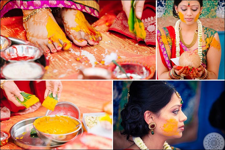 Haldi Ceremony in an Indian Wedding