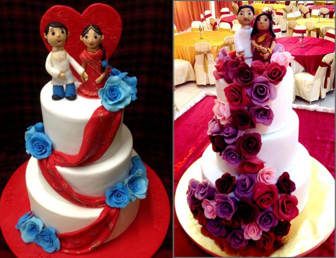 Indian weddings Cake