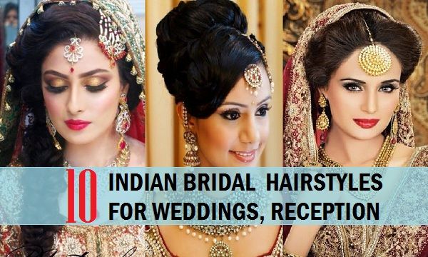 Hairstyles For Indian Wedding Reception