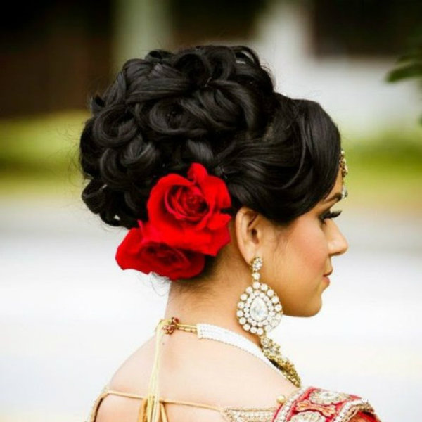 Curly Glamour Up-dos