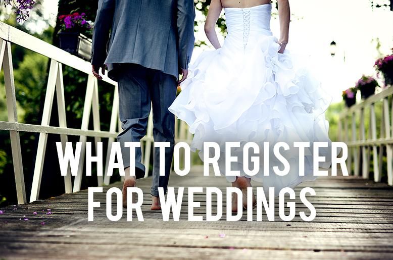 Register for Wedding