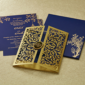 Laser Cut Wedding Cards