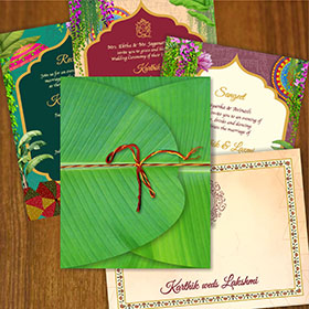 South Indian Wedding Cards
